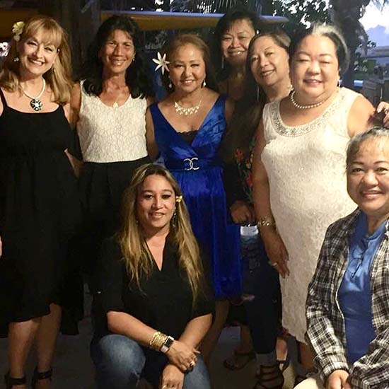 Kumu Rachel Iha and her sisters