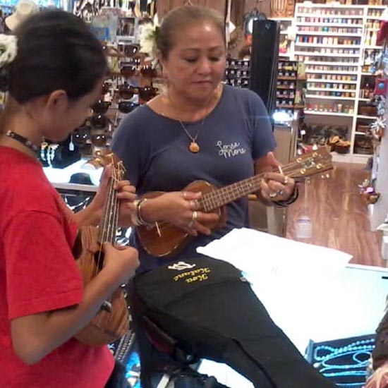 Kumu Rachel Iha demonstrates the joy and magic of hula